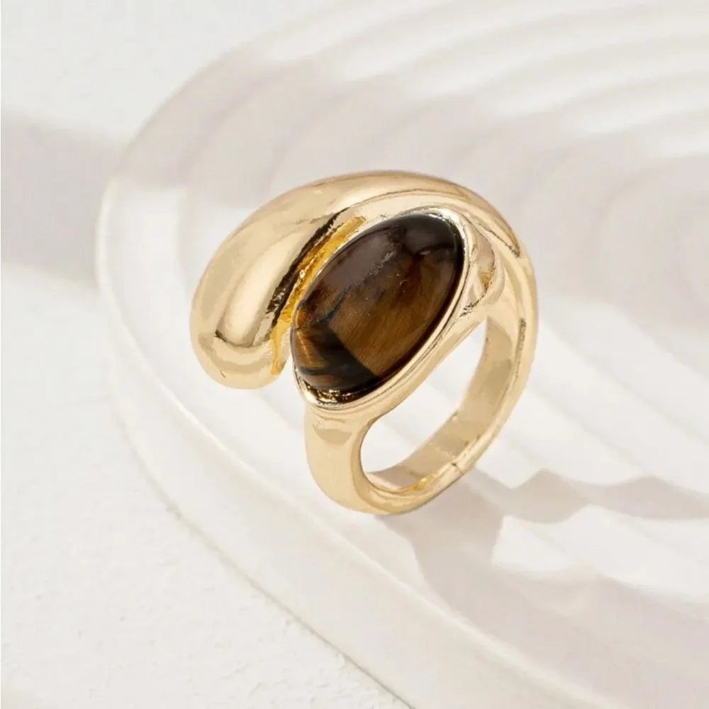 Tiger eye Ring M1375